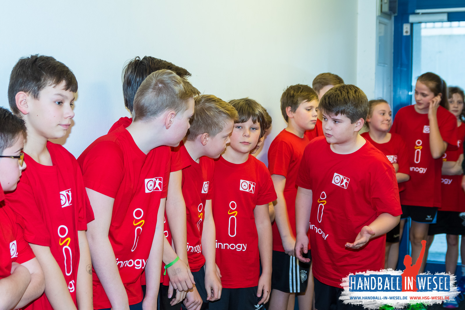 HSG Wesel E-Jugend / Einlaufkids TUSEM Essen 2017